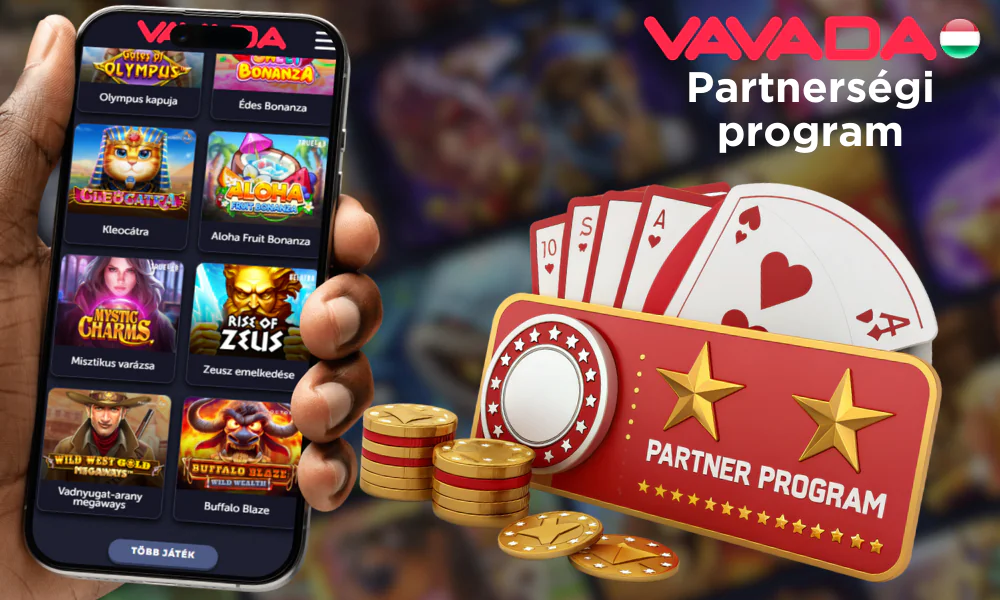 A Vavada speciális partnerprogrammal rendelkezik
